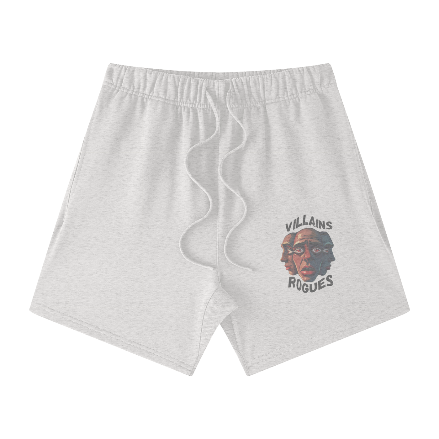 Heavyweight Loose Fit Cotton Shorts - Villains X Rogues