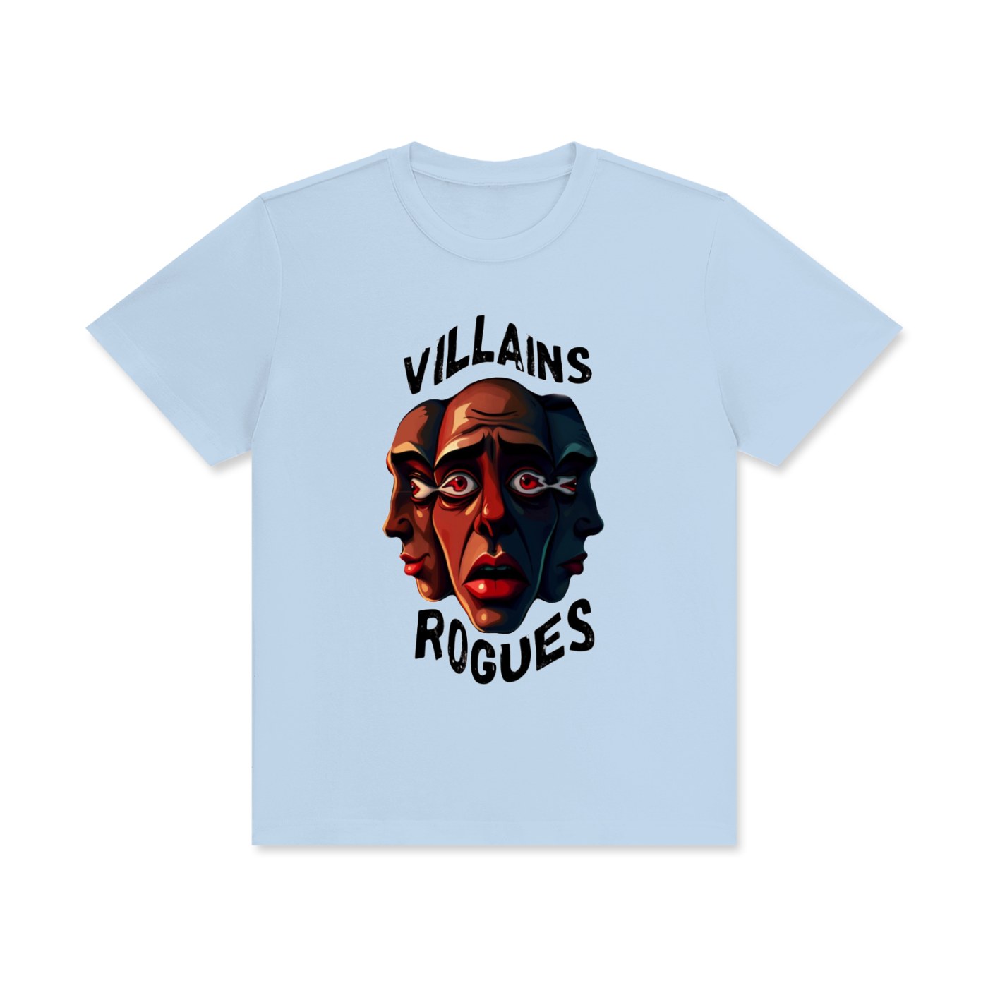 Classic Crew Neck T-Shirt - Villains X Rogues 