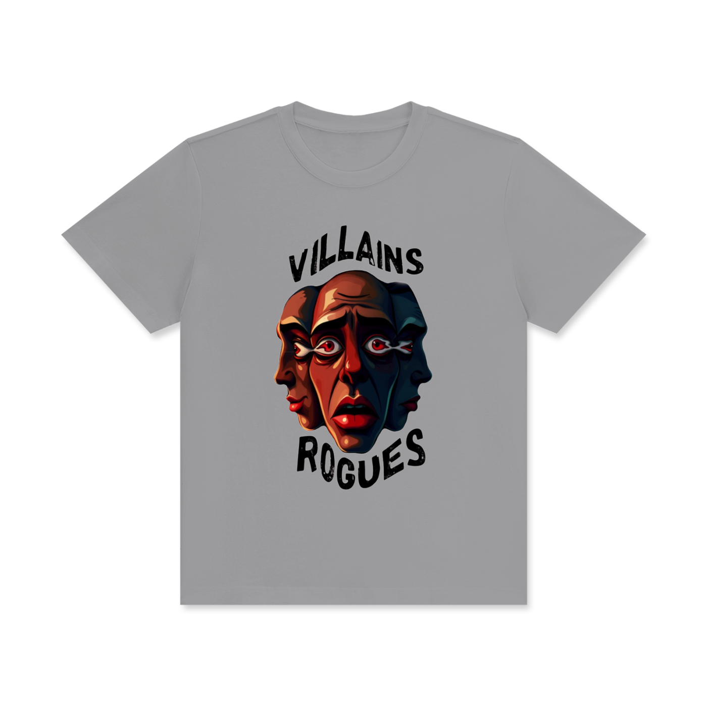 Classic Crew Neck T-Shirt - Villains X Rogues 