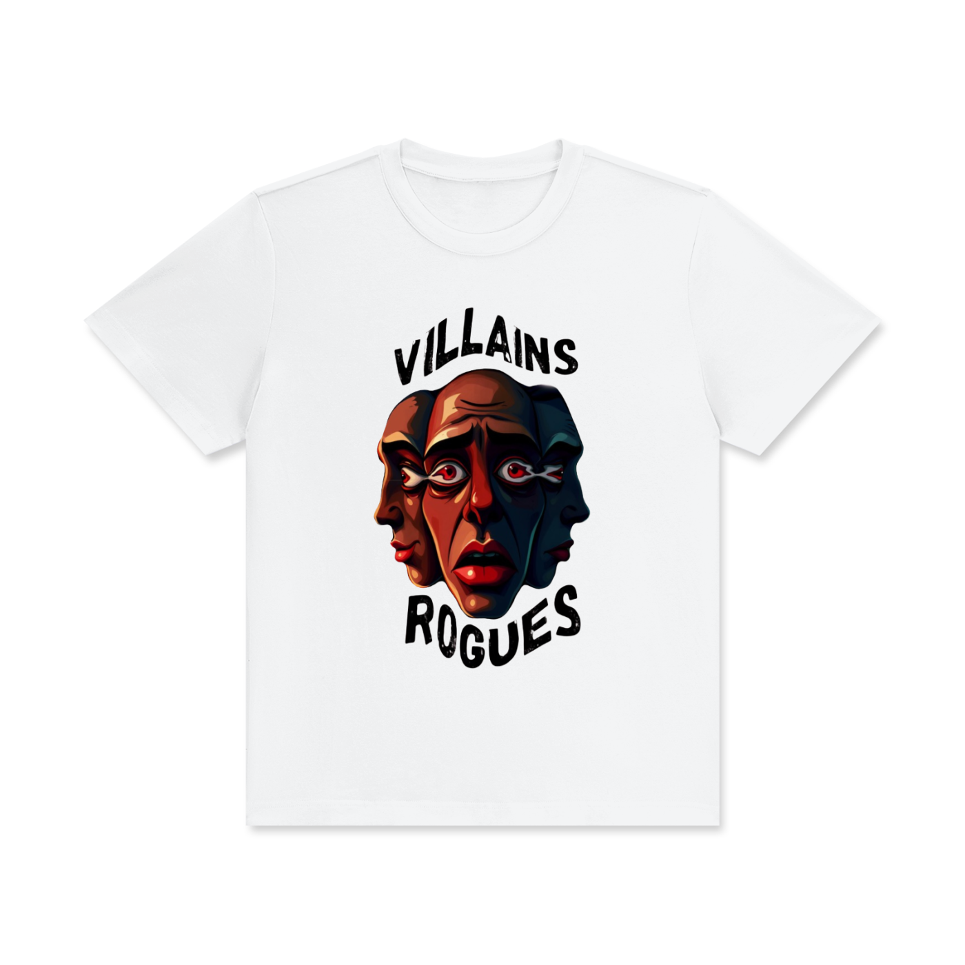Classic Crew Neck T-Shirt - Villains X Rogues 