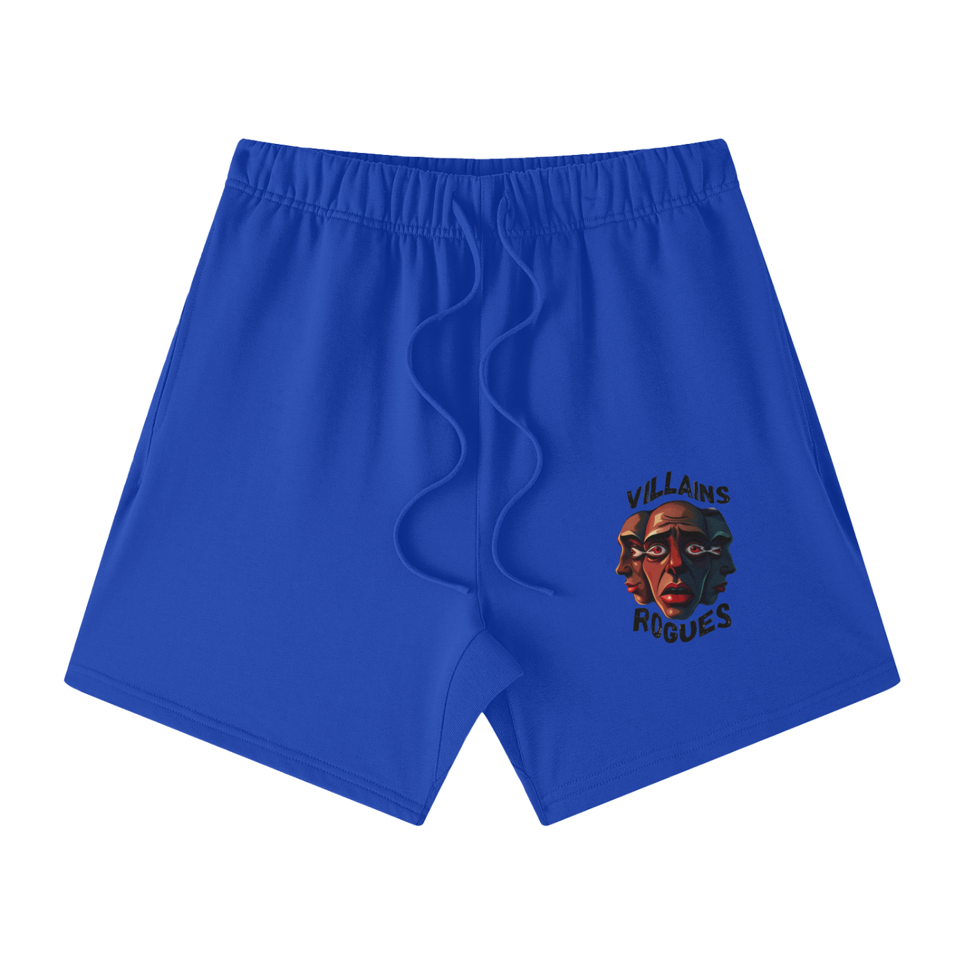 Heavyweight Loose Fit Cotton Shorts - Villains X Rogues 