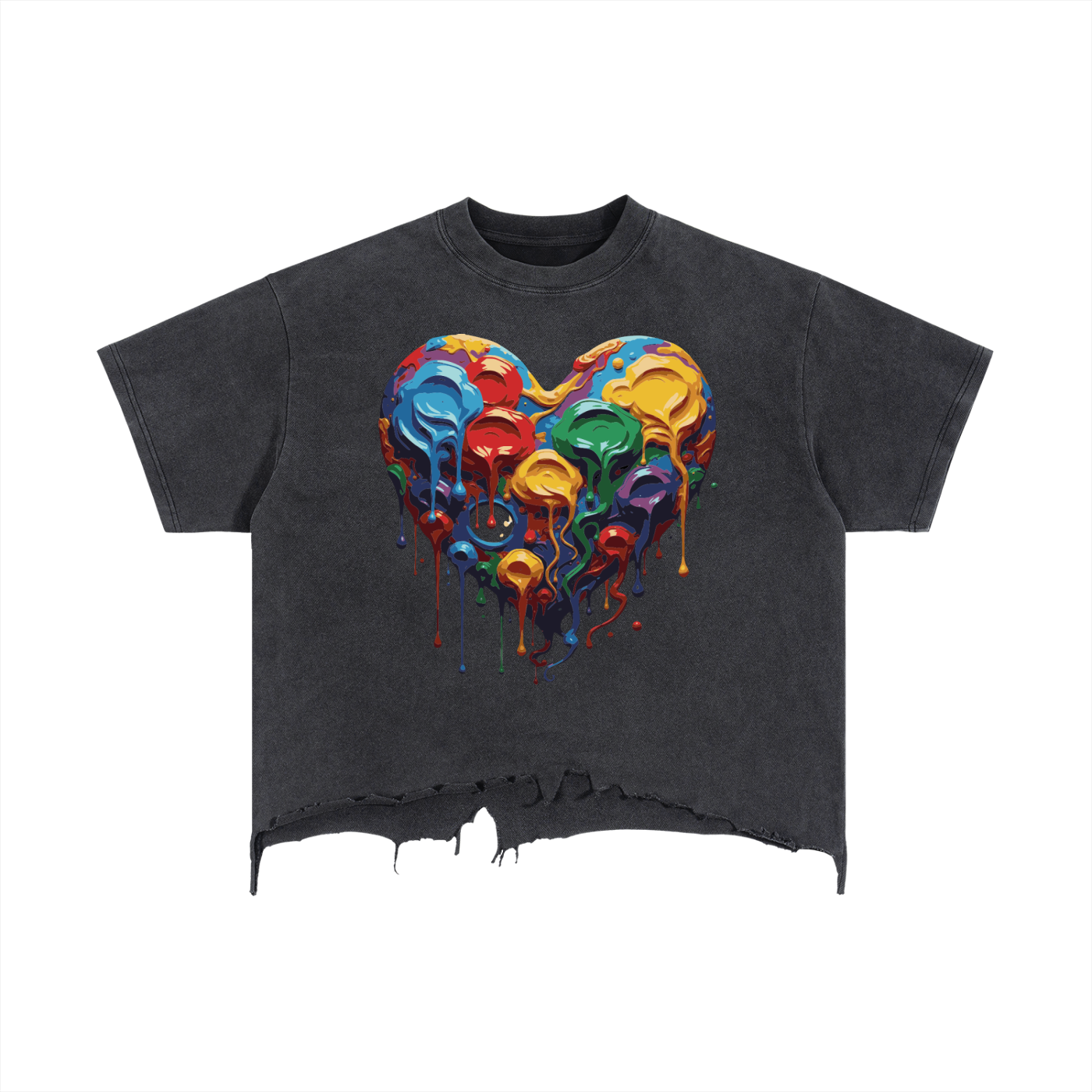 Vintage Wash Distressed T-Shirt